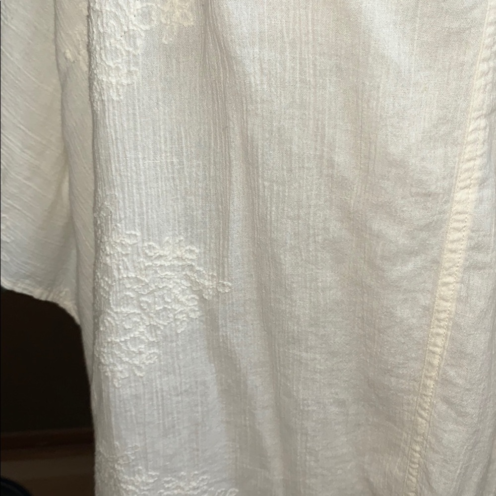 COPY - Billabong Designer’s Closet cream fringed kimono - Picture 7 of 8